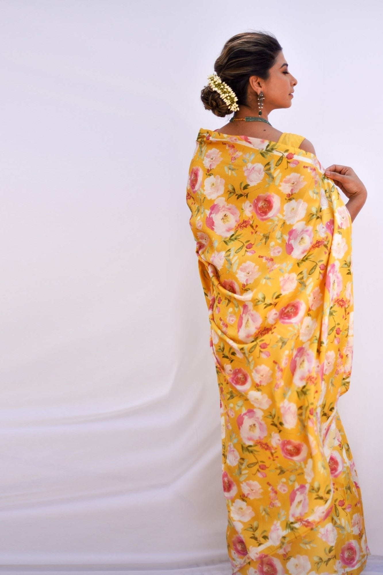 Buy-Basant - Silk Saree-Cyahi-Online