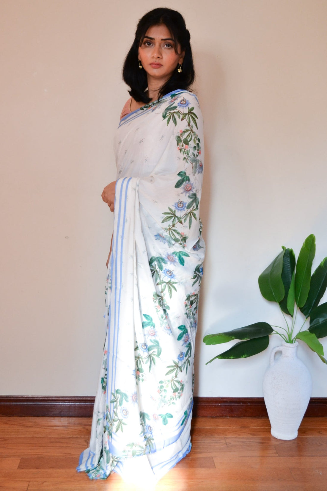 Shireen - Muslin Saree