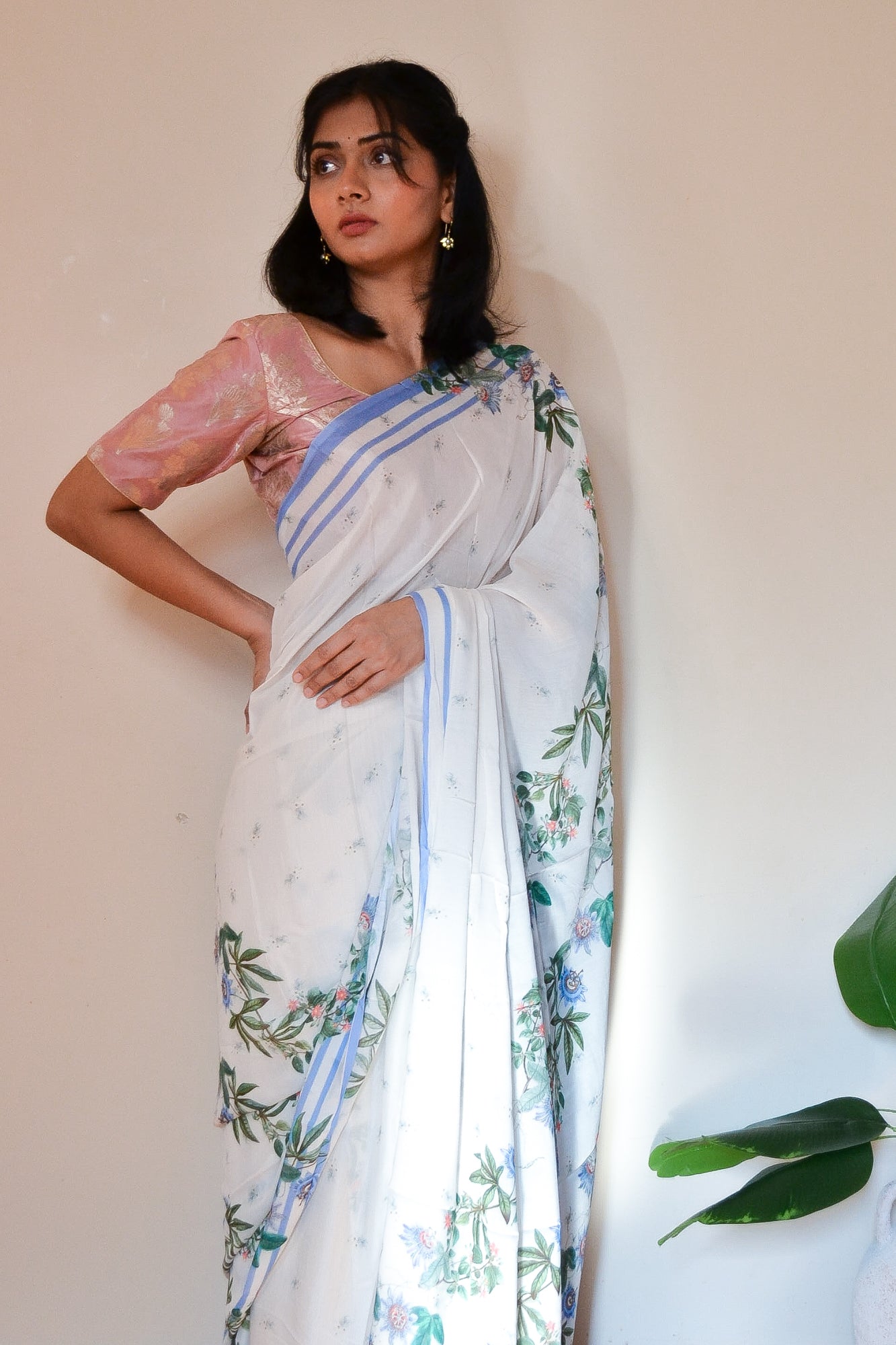 Shireen - Muslin Saree