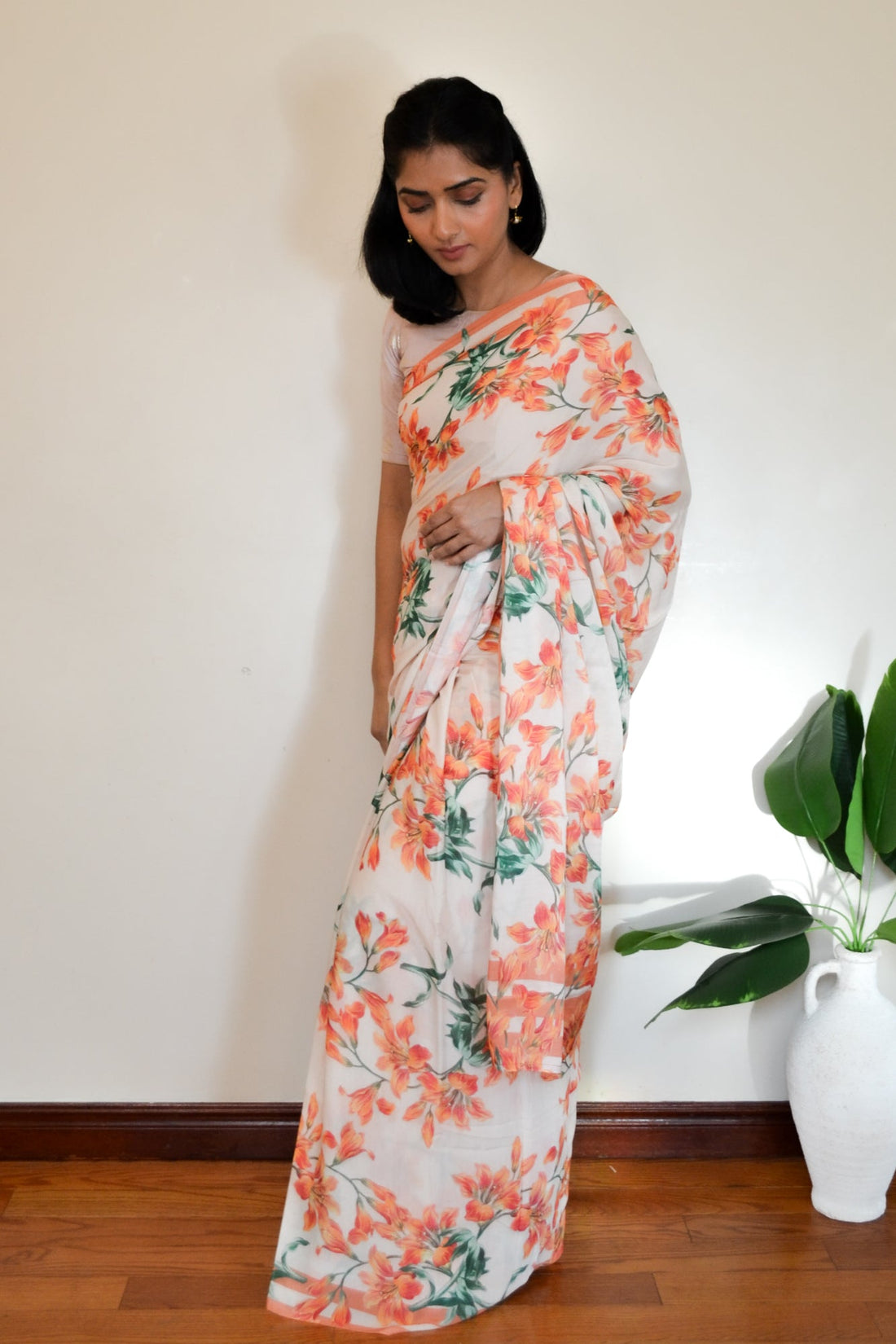 Meherbaan - Muslin Saree